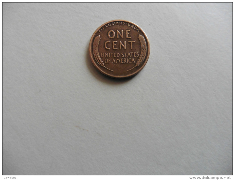 Etats -Unis :  One -cent   1941 D Lincoln - Autres & Non Classés