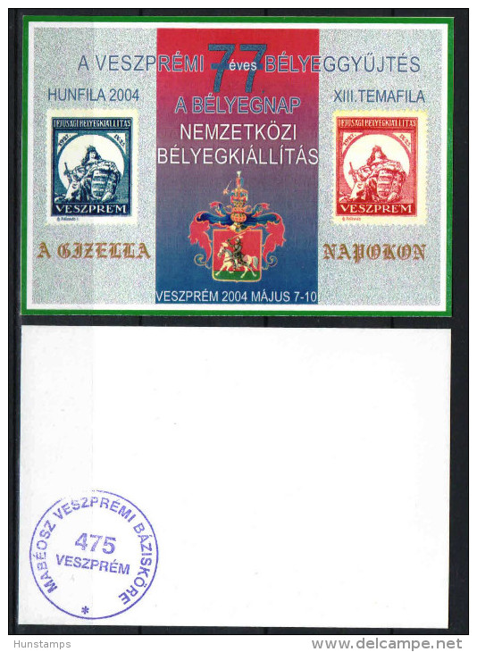 Hungary 2004. Stampday Commemorative Sheet Special Catalogue Number: 2004/15. - Commemorative Sheets