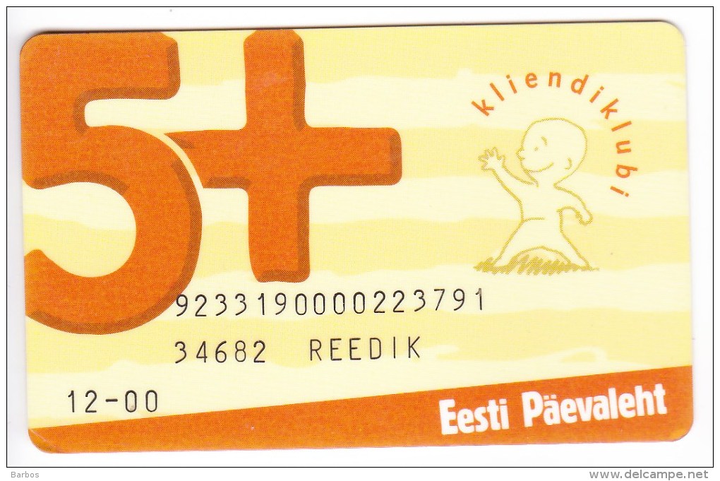 Estonia , Gift Cards , Used - Gift Cards