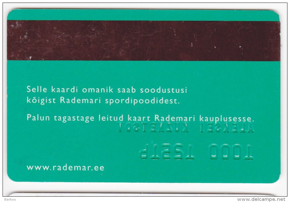 Estonia , Gift Cards , Used - Gift Cards