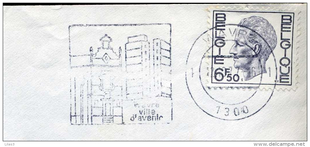 WAVRE 1977 Wavre Ville D'avenir Immeubles - Flammes