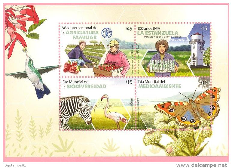 Uruguay 2014 ** HB "Tierra" Agricultura. Biodiversidad. Ambiente. INIA. See Desc.. - Agricultura
