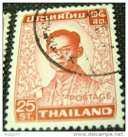 Thailand 1972 King Bhumibol Adulyadej 25st - Used - Thailand