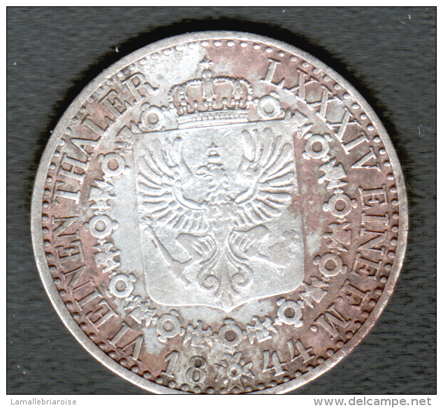 ALLEMAGNE, PREUSSEUN, 1/6 Thaler - Friedrich Wilhelm IV - 1844 A - Petites Monnaies & Autres Subdivisions