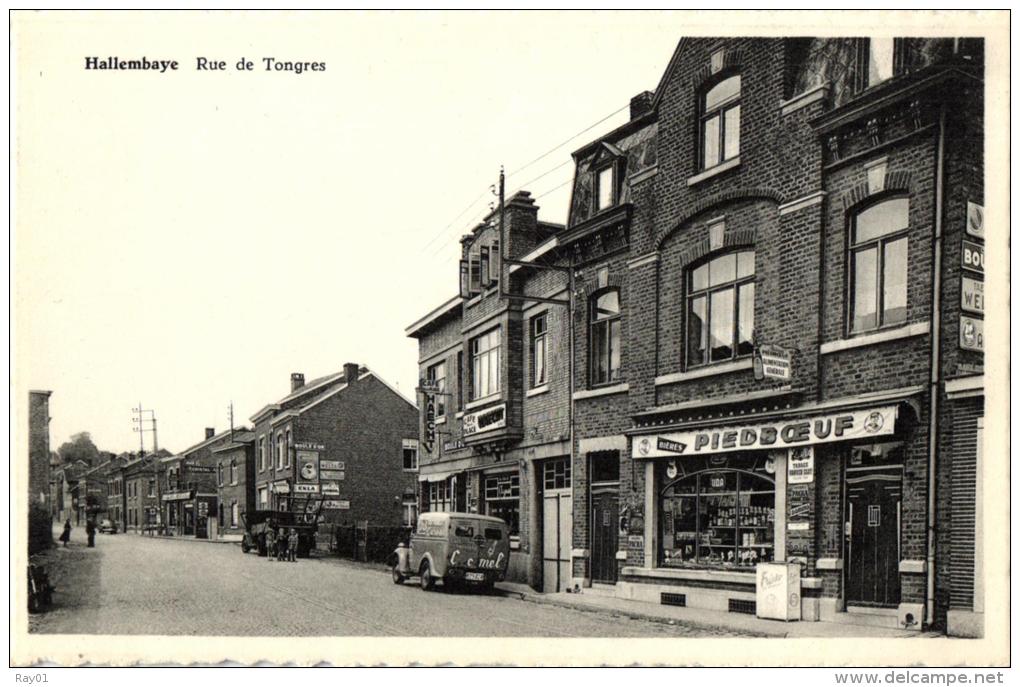 BELGIQUE - LIEGE - OUPEYE - HALLEMBAYE - Rue De Tongres. - Oupeye