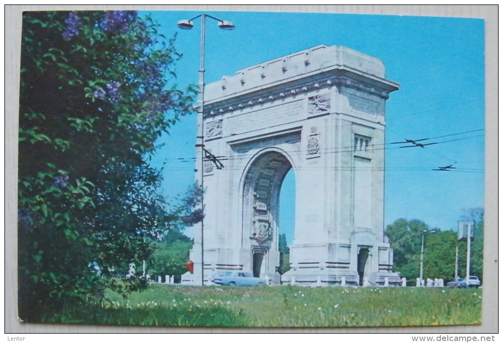 Kt 616 / Bucarest, The Arch Of Triumph - Rumänien