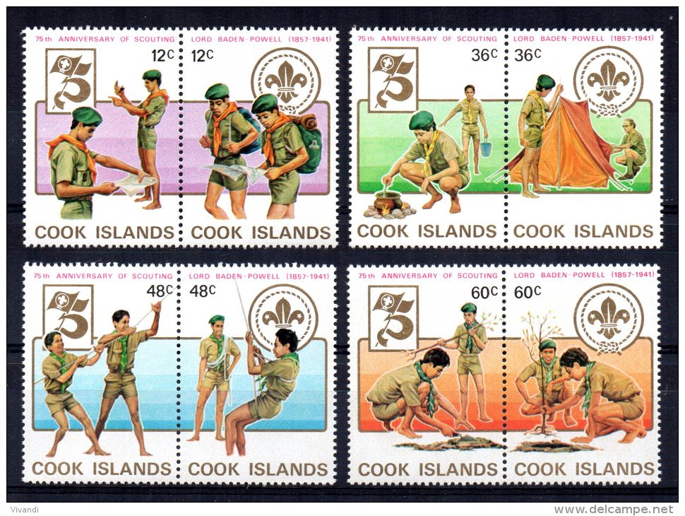 Cook Islands - 1983 - 75th Anniversary Of Boy Scout Movement - MNH - Cook