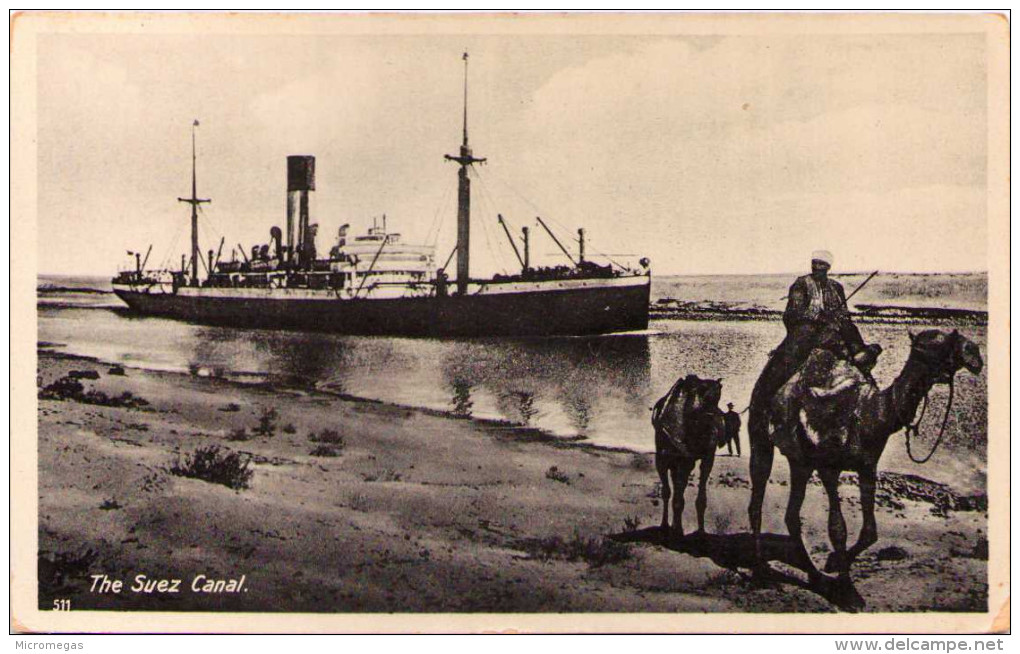 SUEZ - The Suez Canal - Suez