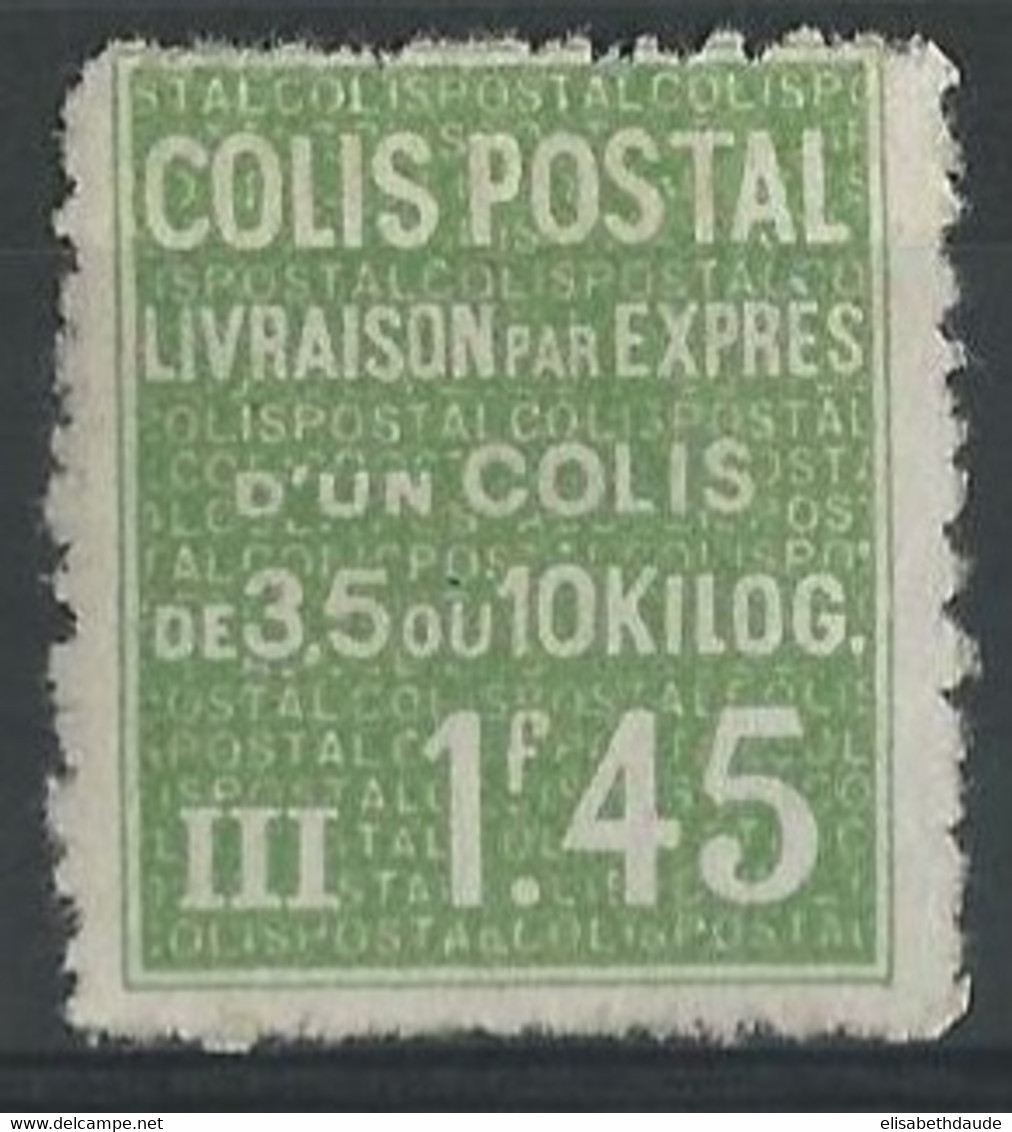 COLIS POSTAUX - Yvert N° 99 * SIGNE ROUMET - COTE = 550 EUROS - Mint/Hinged