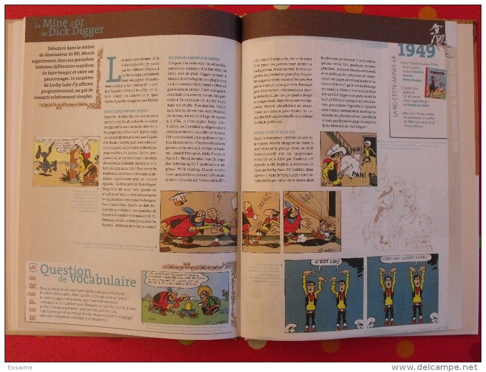 Lucky Luke. La mine d'or de Dick Digger. Morris. + Poster. 2011