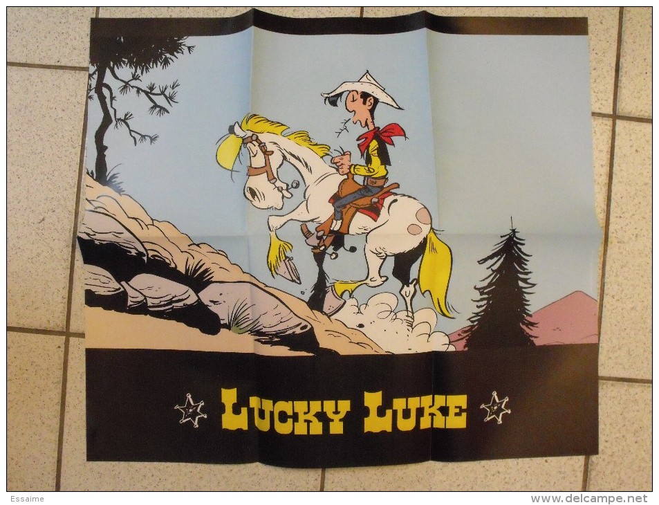 Lucky Luke. La mine d'or de Dick Digger. Morris. + Poster. 2011