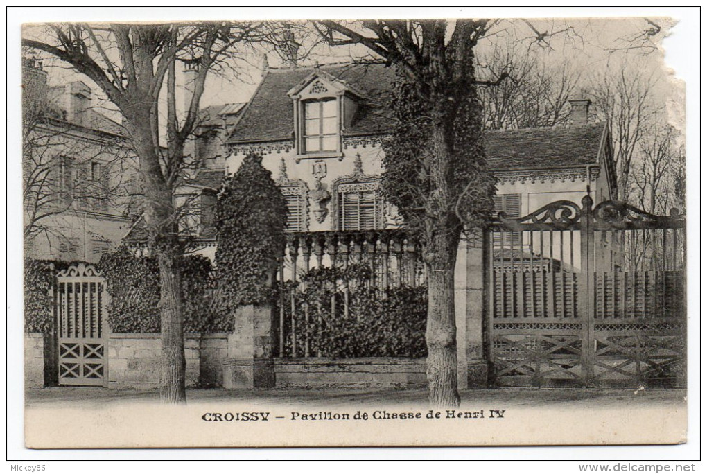 CROISSY SUR SEINE---Pavillon De Chasse De Henri IV  éd ?????? - Croissy-sur-Seine