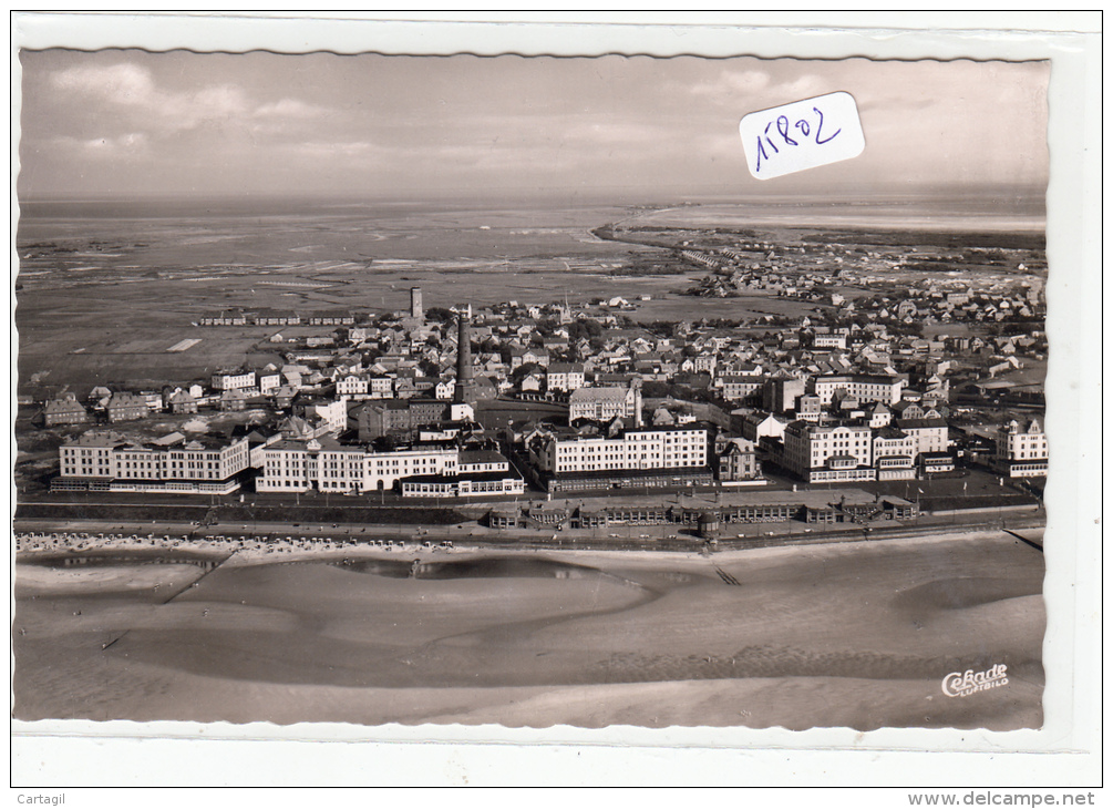 CPM (1956)  - 15802 - Allemagne - Borkum - Fliegeraufnahme -Envoi Gratuit - Borkum