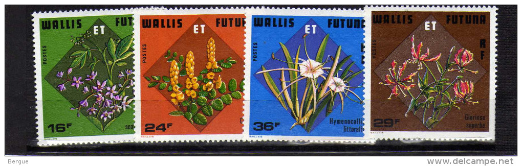 WALLIS ET FUTUNA N° 213/216 ** LUXE - Neufs