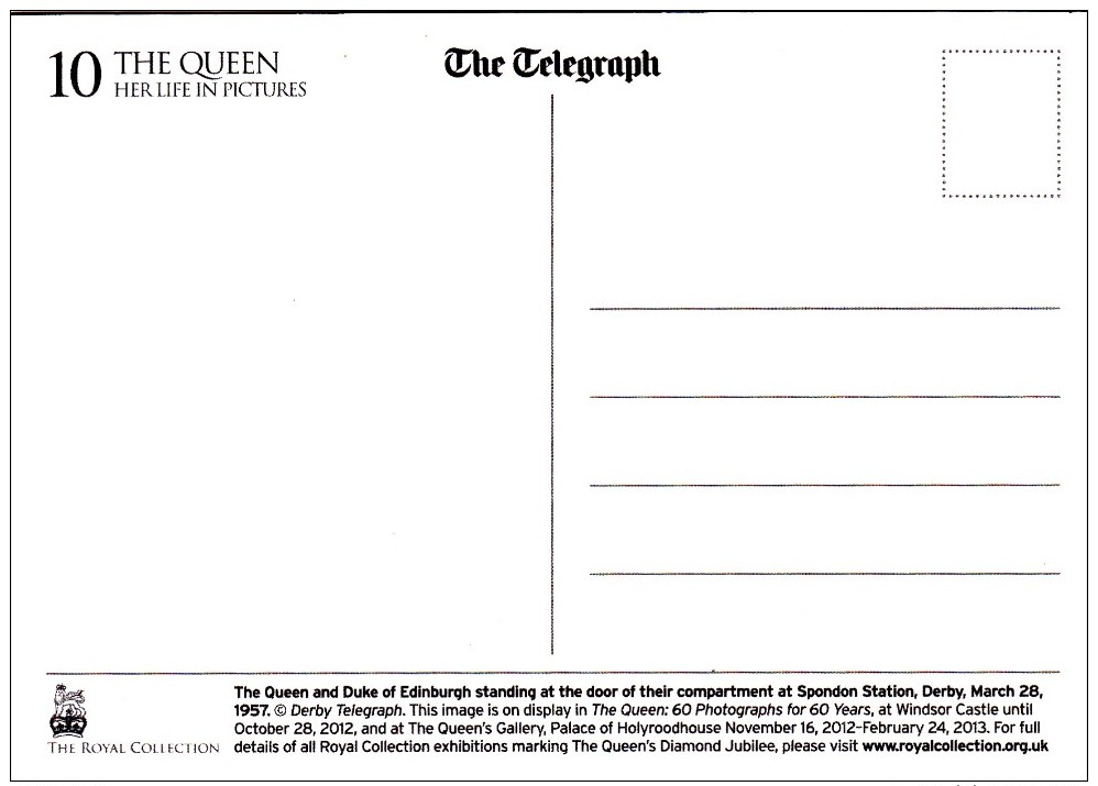 H.M.Queen Elizabeth Ll And Duke Edinburgh, The Telegraph, L13. - Royal Families