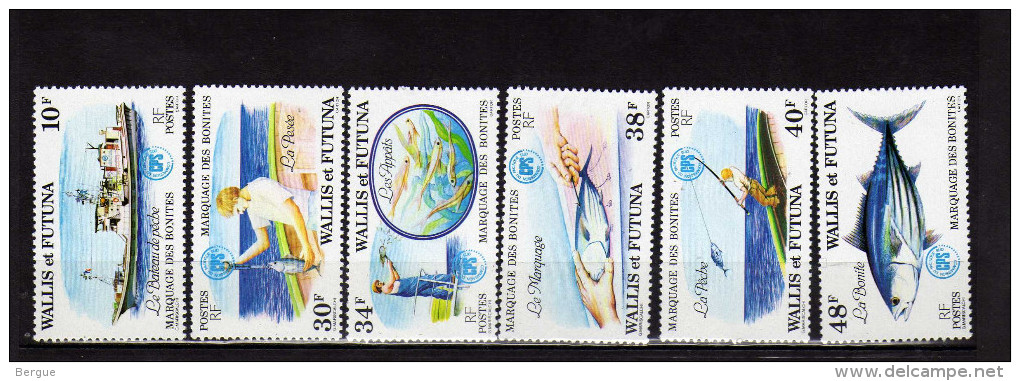 WALLIS ET FUTUNA N° 226/231 ** LUXE - Unused Stamps