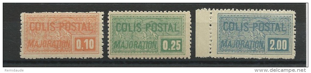 COLIS POSTAUX - Yvert N° 77/79 **/* (le 79 Est **)  - COTE = 60 EUROS - - Nuevos