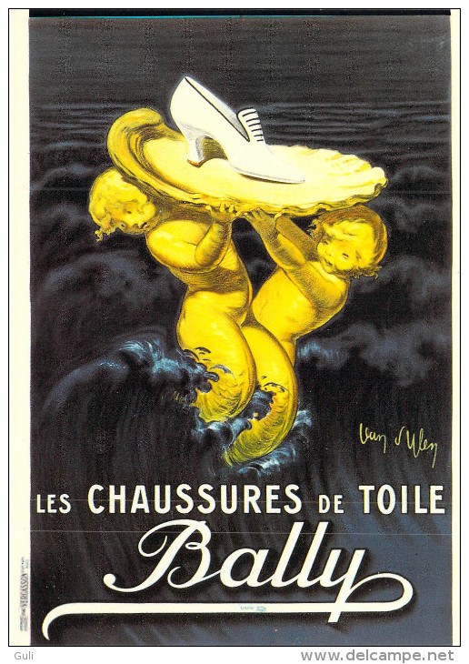 PUB Publicité NUGERON  VA 21 VIEILLES AFFICHES BALLY D´après Jean D´YLEN -  (chaussures) *PRIX FIXE - Advertising