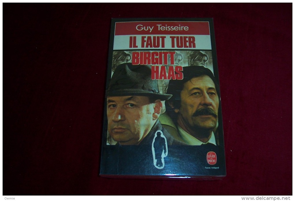 VENTE D´UNE COLLECTION DE LIVRE DE POCHE AU CINEMA  ° IL FAUT TUER BIRGITT HAAS - Cinéma / TV