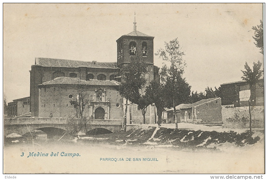 3 Medina Del Campo Parroquia De San Miquel Coll. H. Roman - Autres & Non Classés