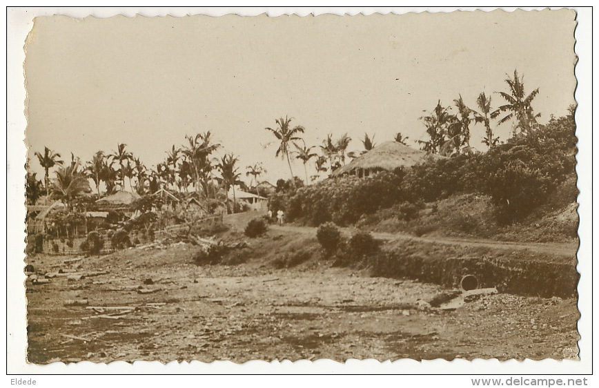 Carte Photo Mayotte Iles Comores Village Comorien Cliché Akbarali I. Djivandji 1955 - Mayotte