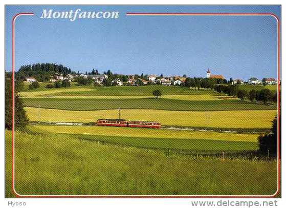 MONTFAUCON, Train  Micheline - Montfaucon