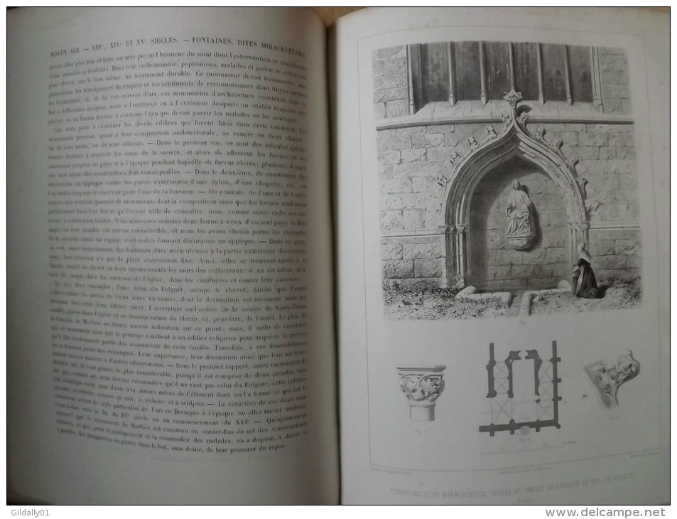 L'ARCHITECTURE ET LES ARTS QUI EN DEPENDENT. Jules Gailhabaud.  1858. T2. - Non Classés