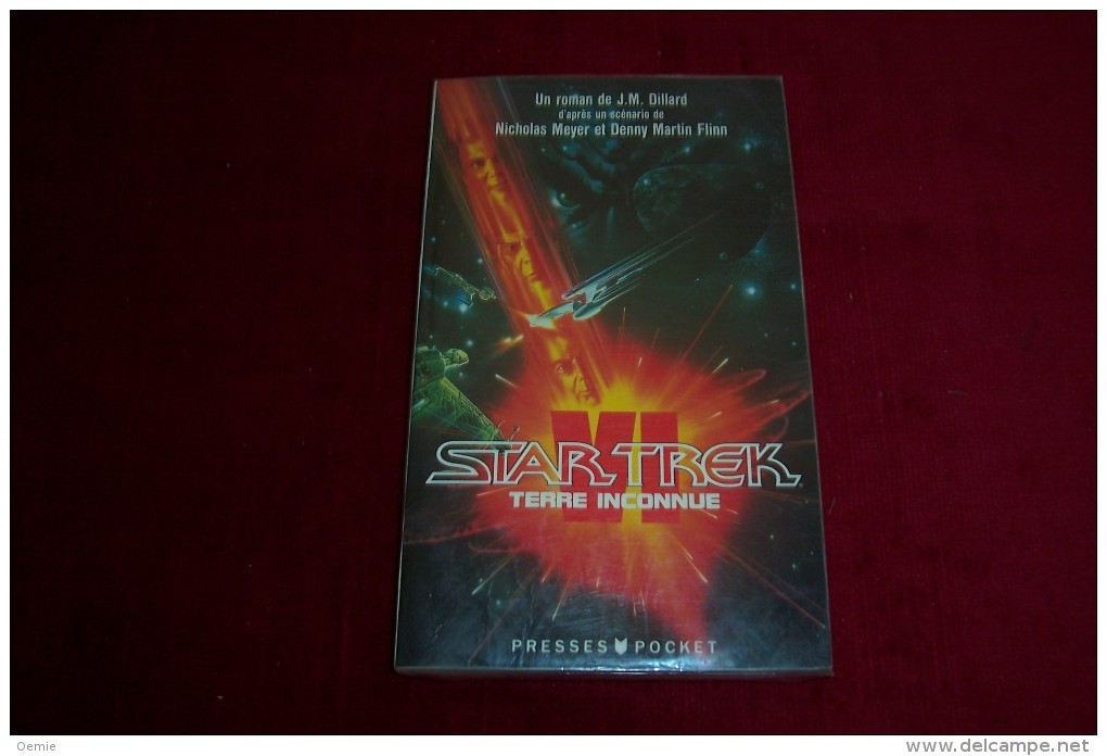 VENTE D´UNE COLLECTION DE LIVRE DE POCHE AU CINEMA ° STARTREK  VI  TERRE INCONNUE - Films