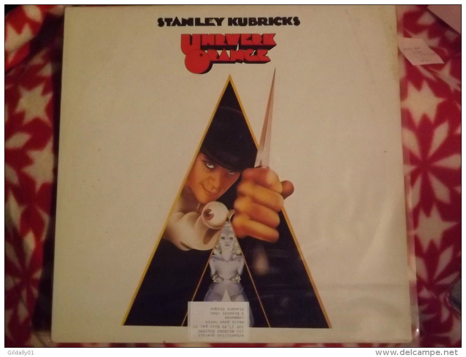 Album 33t/12\". STANLEY  KUBRICKS.  Uhrwerk  Orange.   1972. - Musique De Films