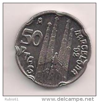 MONEDA 50PTAS SAGRADA FAMILIA BARCELONA1992 - 50 Pesetas