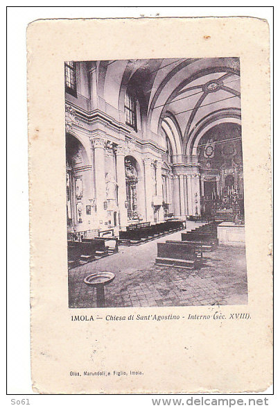 3850.   Imola - Chiesa Di Sant' Agostino - Interno - FP - Small Format - Imola