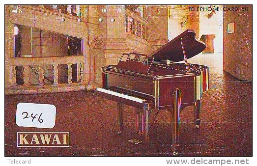 Télécarte Japon * Musique * PIANO * (246) Japan Music Phonecard * KLAVIER Musik Telefonkarte * YAMAHA - Musik