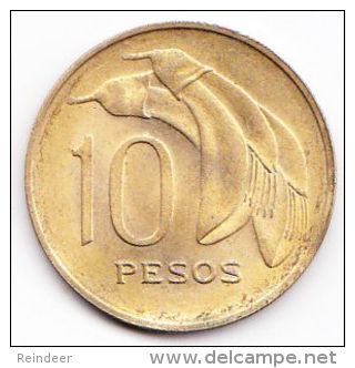 ® URUGUAY 1968-1969: LOTE de 6 monedas - bronce