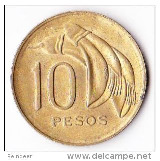 ® URUGUAY 1968-1969: LOTE de 6 monedas - bronce