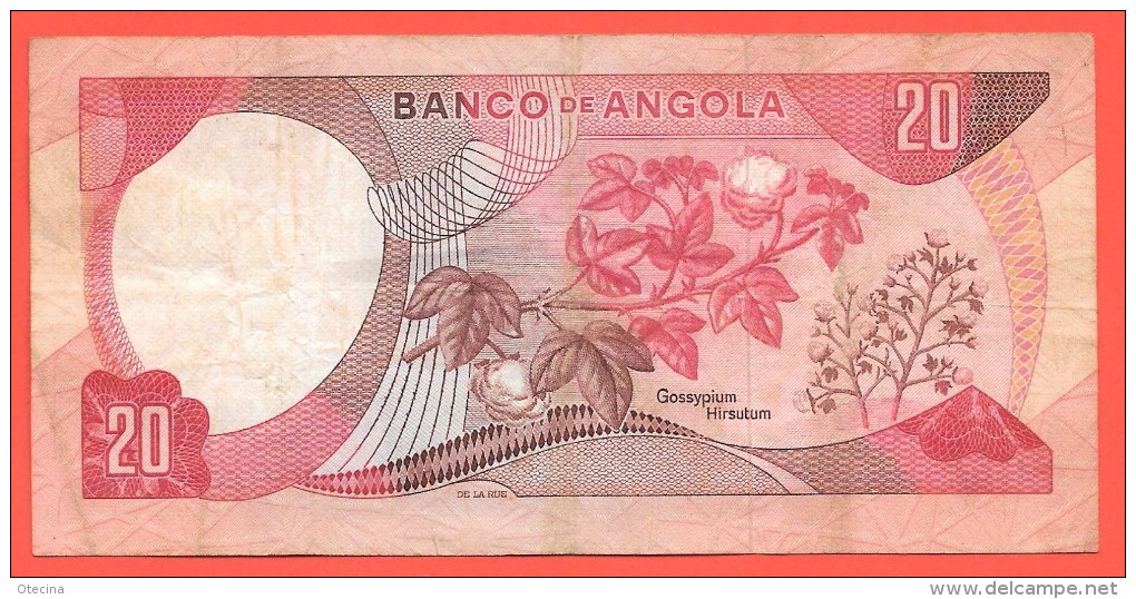 ANGOLA 20 Escudos 24 Novembre 1972 P99 TTB - Angola