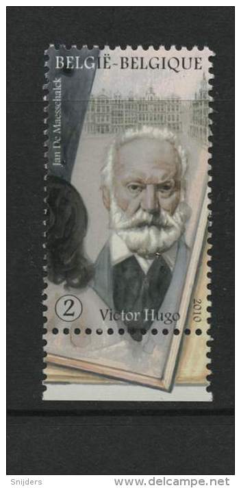 België 2010 Victor Hugo MNH - Scrittori