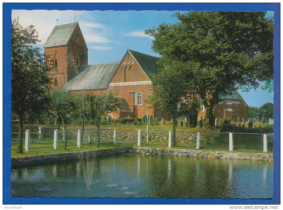 Deutschland; Föhr Nieblum; St. Johannis Kirche - Föhr