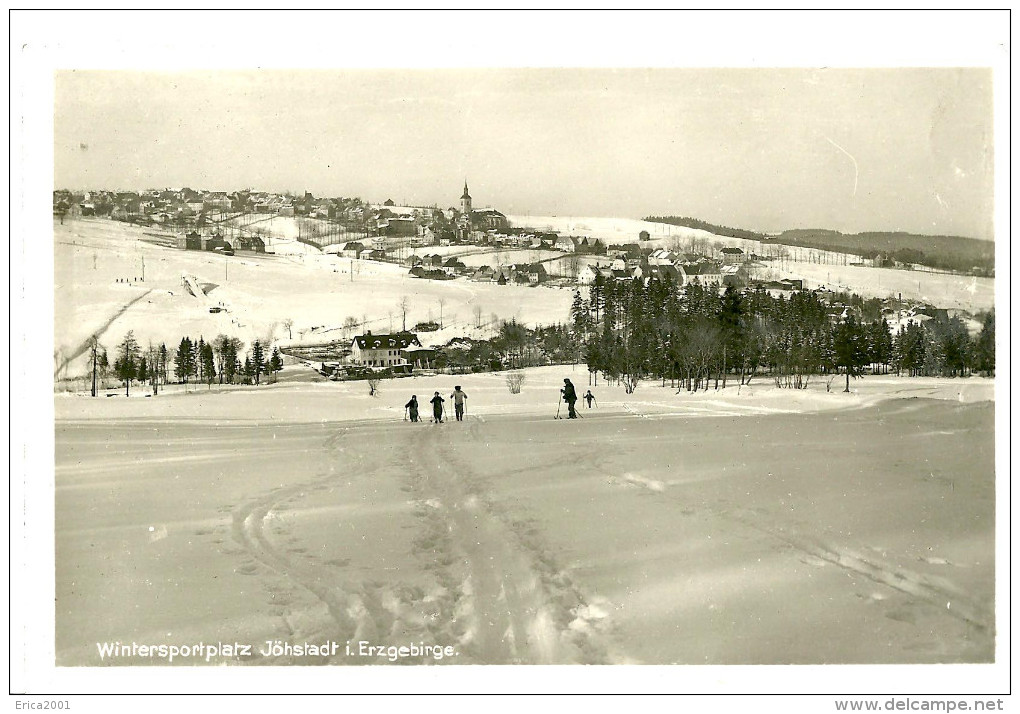 Jöhstadt. Wintersportplatz Jöstadt I Erzgebirge. - Jöhstadt