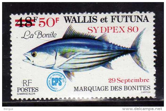 WALLIS ET FUTUNA N° 264 ** LUXE - Unused Stamps