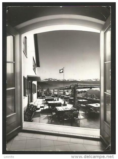 UETIKON ZH Meilen Zürichsee Im Gibisnüt Hotel ALPENBLICK 1969 - Meilen