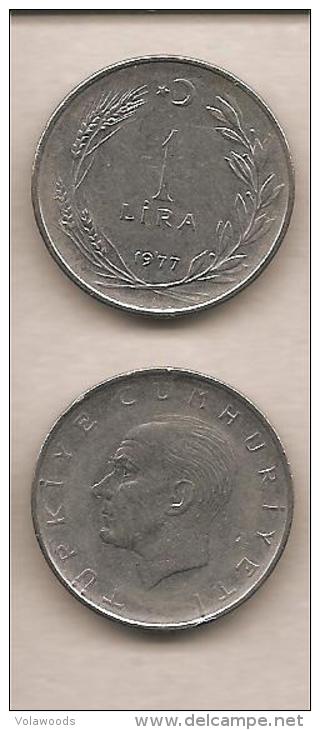 Turchia - Moneta Da 2 Lira Circolata - 1977 - Turquia