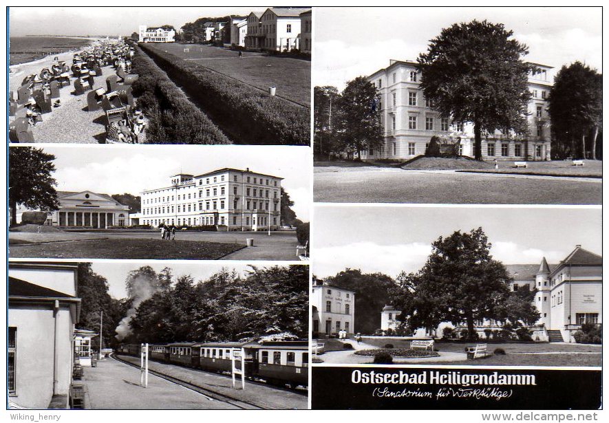 Bad Doberan Heiligendamm - S/w Mehrbildkarte 6 - Bad Doberan