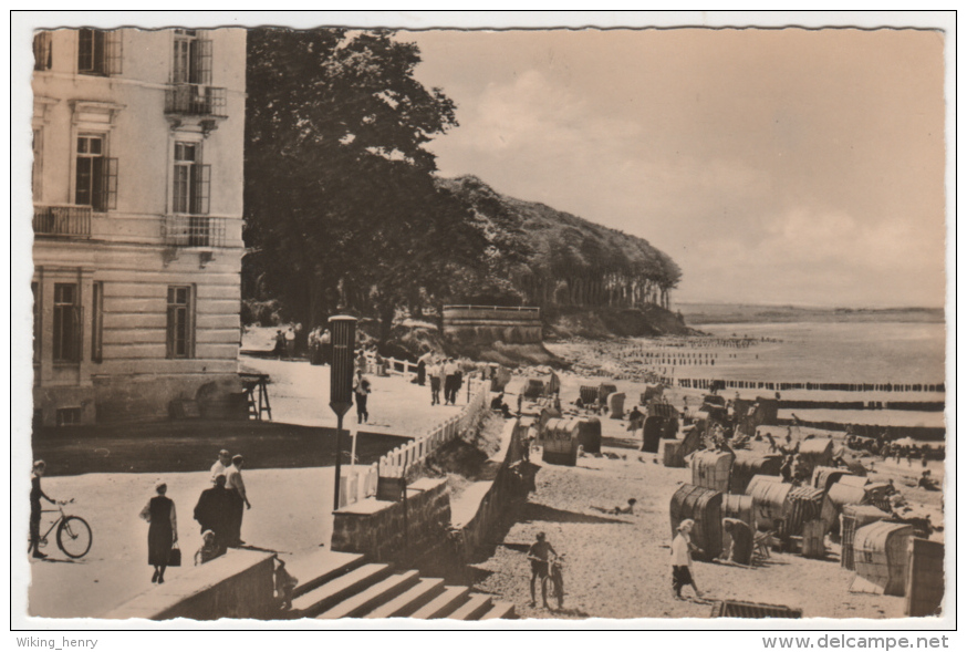 Bad Doberan Heiligendamm - S/w Strand Mit Promenade - Bad Doberan