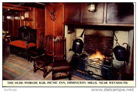 DORSET - WEYMOUTH - OSMINGTON MILLS - PICNIC INN - THE OLDE WORLDE BAR Do627 - Weymouth