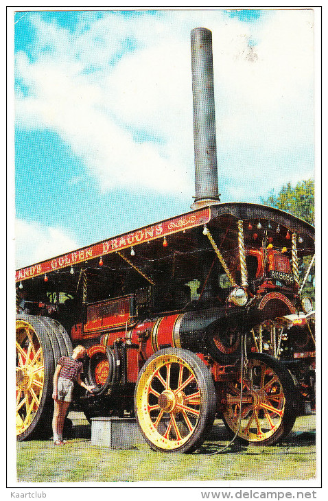 BURRELL SHOWMAN´S Traction Engine : ´Hollands Golden Dragons´ - England - Tractors