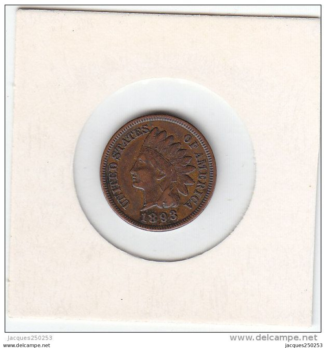 ONE CENT Indian Head 1892 1893 1907 Qualité+++++++++++++++ - 1859-1909: Indian Head