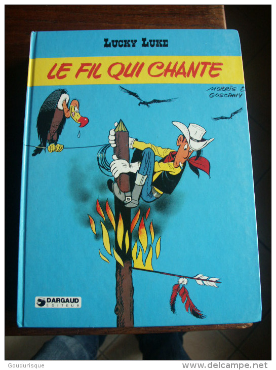 EO LUCKY LUKE  LE FIL QUI CHANTE  MORRIS - Lucky Luke