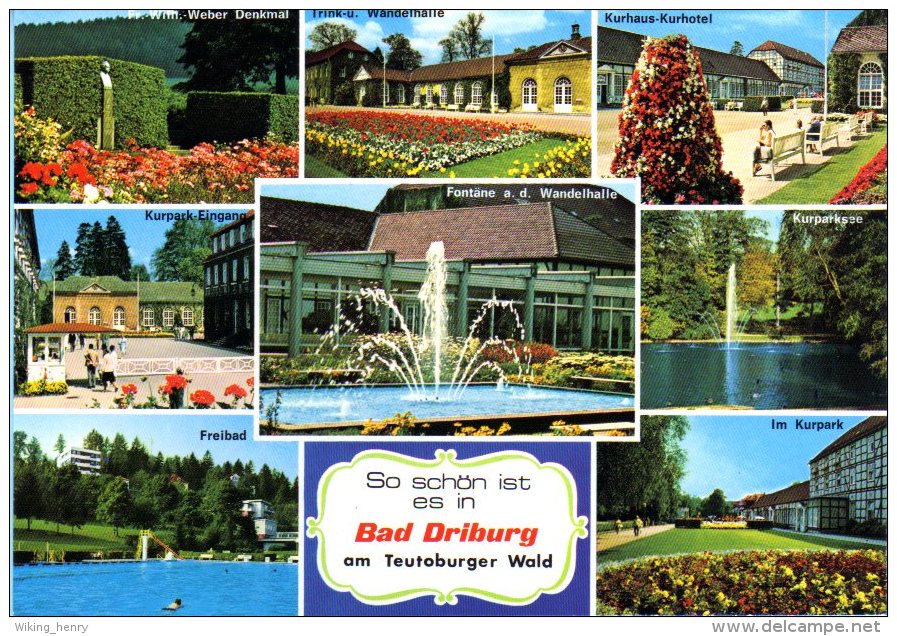 Bad Driburg - Mehrbildkarte 17 - Bad Driburg
