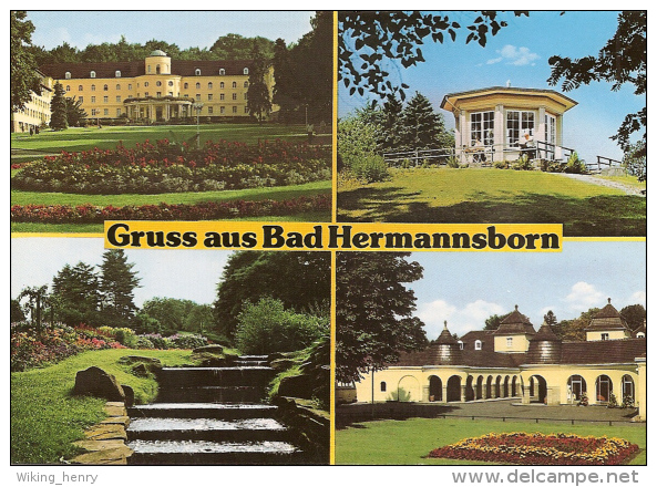 Bad Driburg Bad Hermannsborn - Mehrbildkarte 2 - Bad Driburg