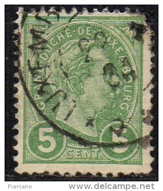 PIA - LUX - 1895 - Gran Duca Adolfo 1° - (Yv 72) - 1895 Adolphe Rechterzijde